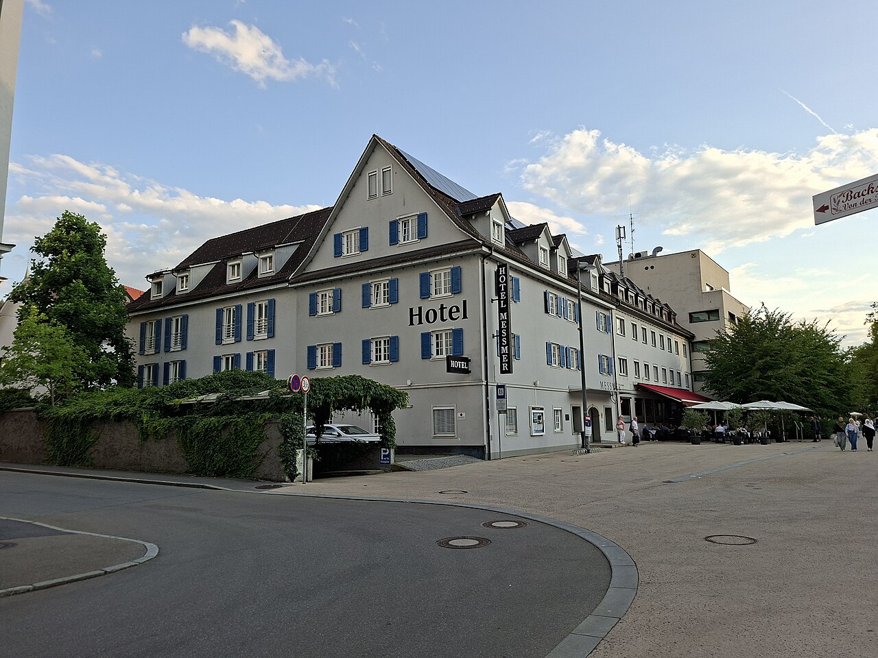 Hotel Messmer in der Kornmarktstraße in Bregenz